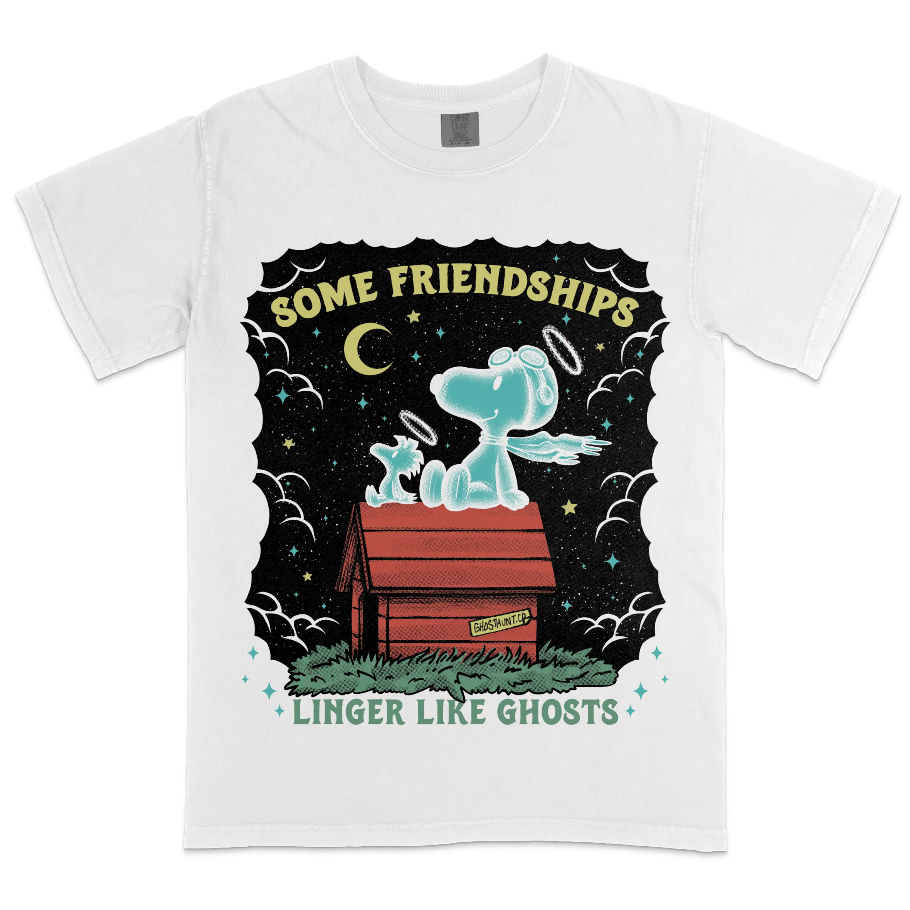 Whimsical Friendship Ghost T-Shirt