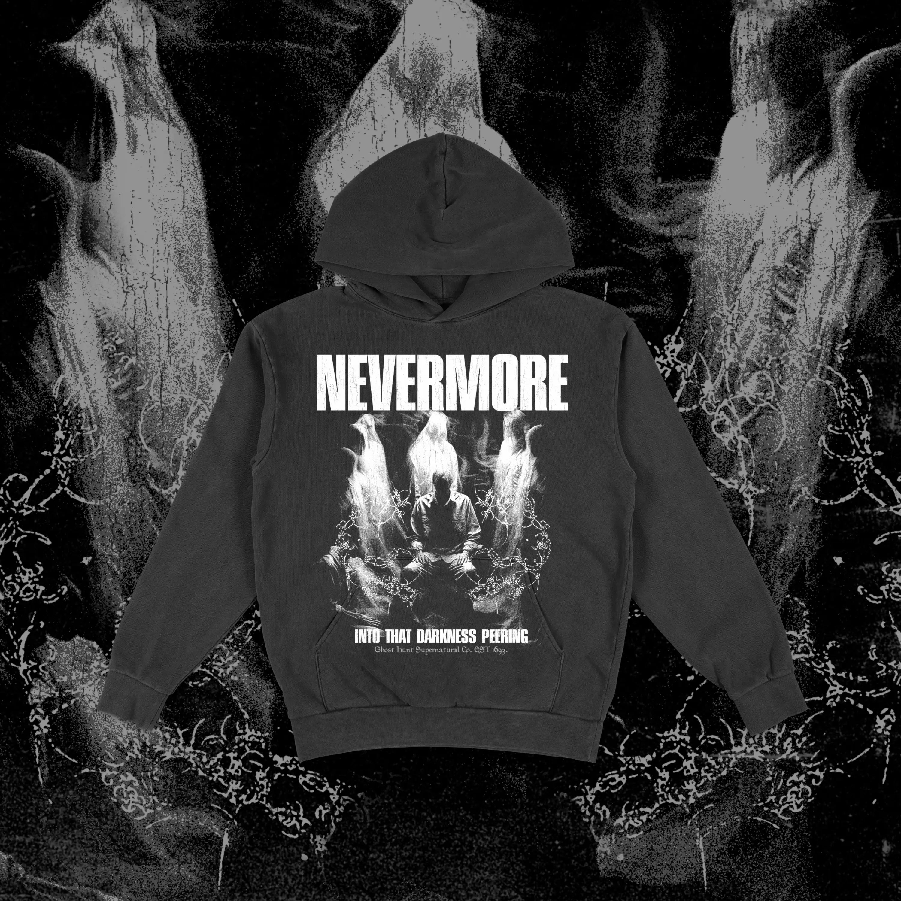 Nevermore Ultra-Heavyweight Hoodie - Ghost Hunt
