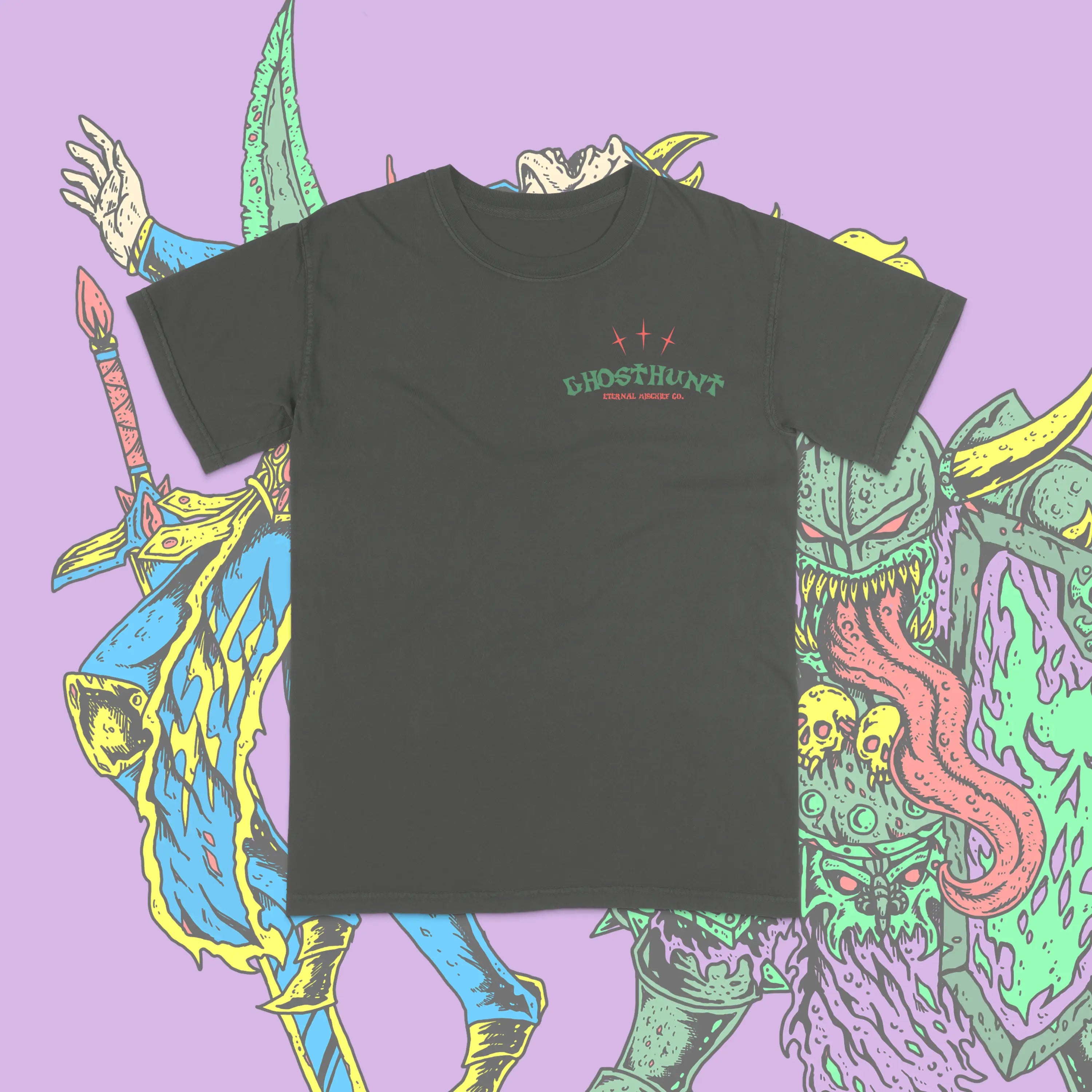 The Goblin Dark Fantasy T-Shirt Ghost Hunt -