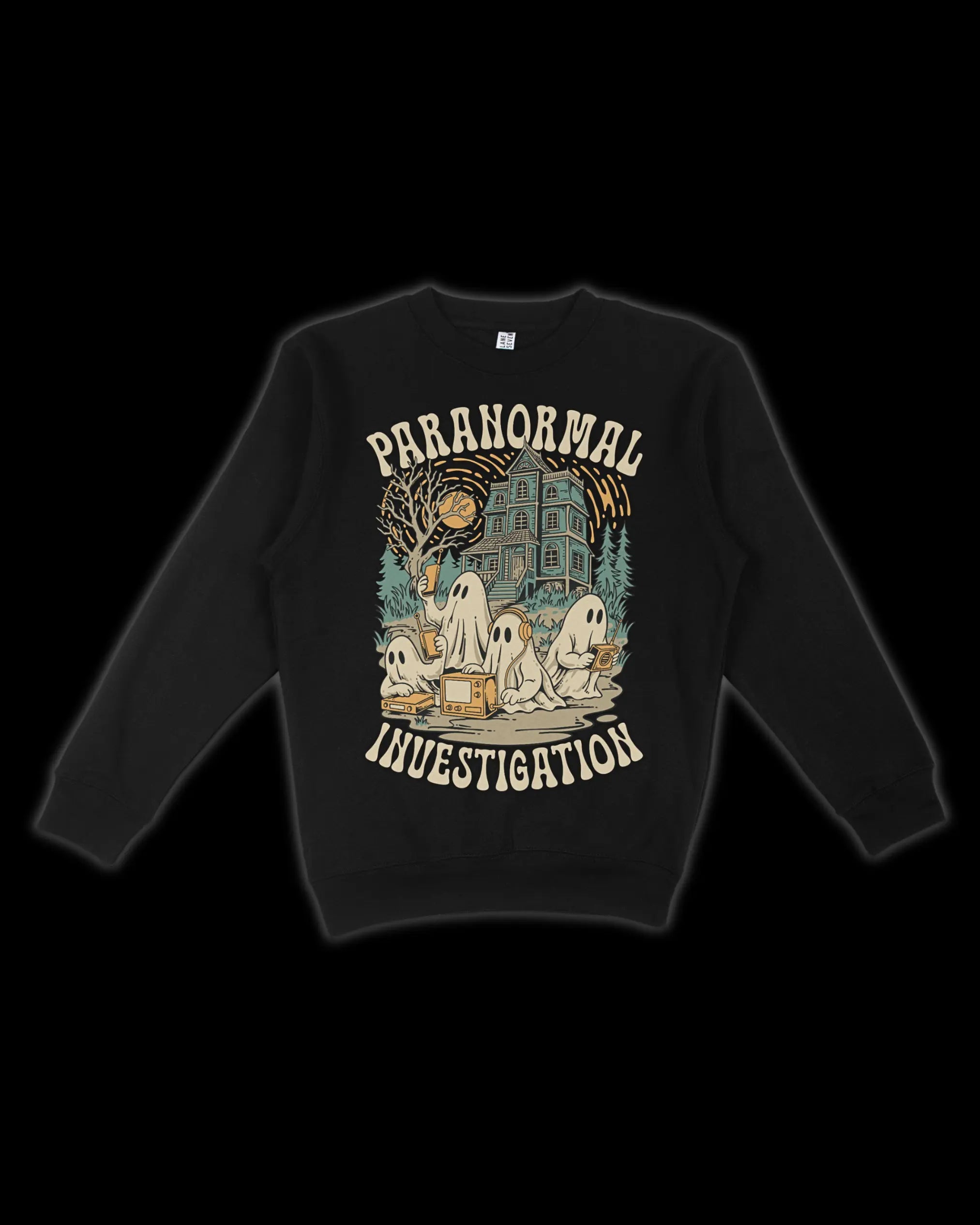 Paranormal Investigation Crewneck Sweater - Ghost Hunt