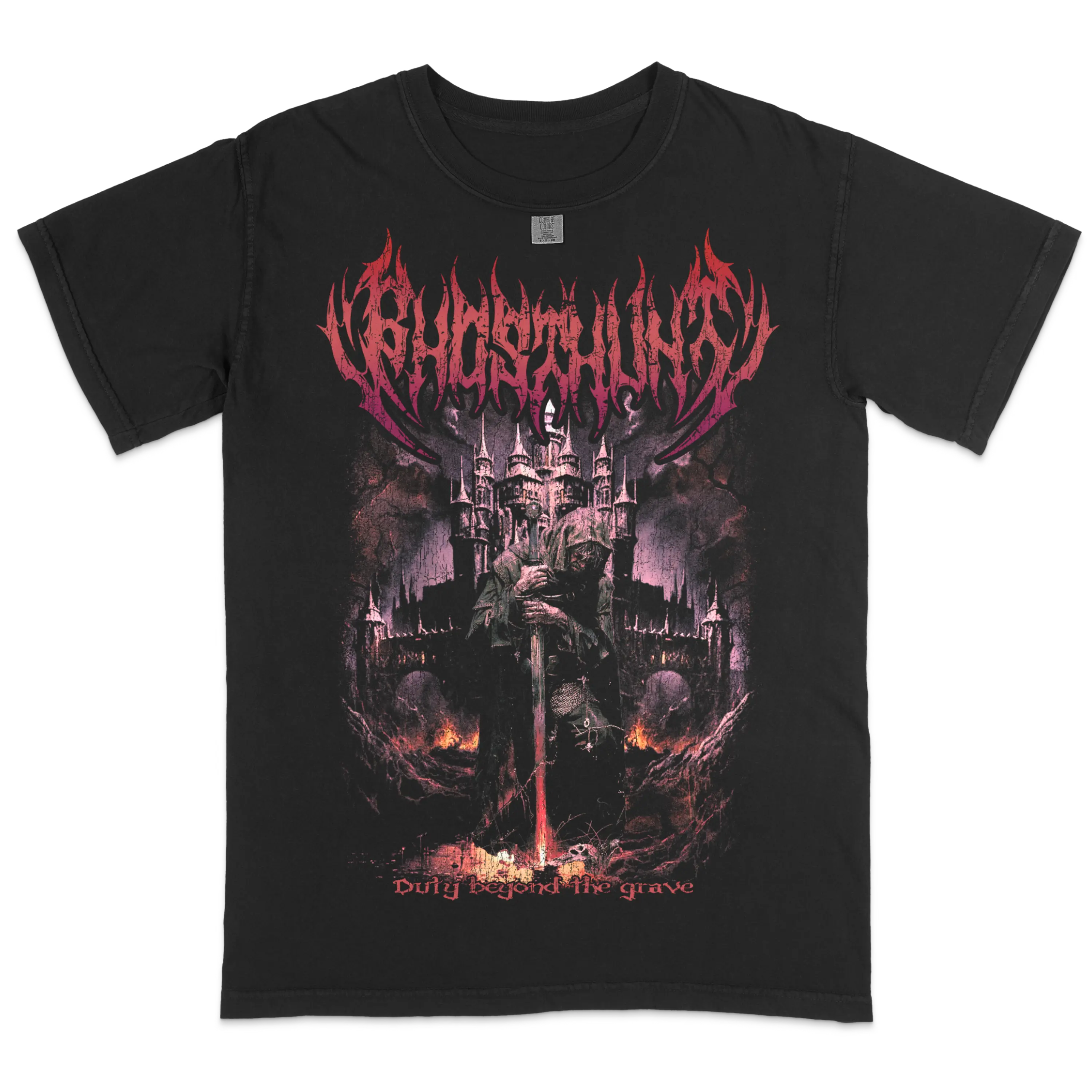 Fallen Knight Dark Fantasy T-Shirt