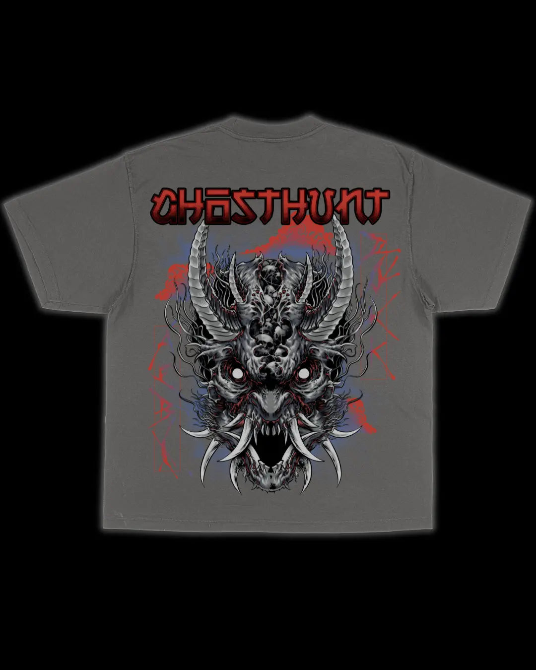 Dokkaebi - Korean Goblin Oversized Tee - Ghost Hunt