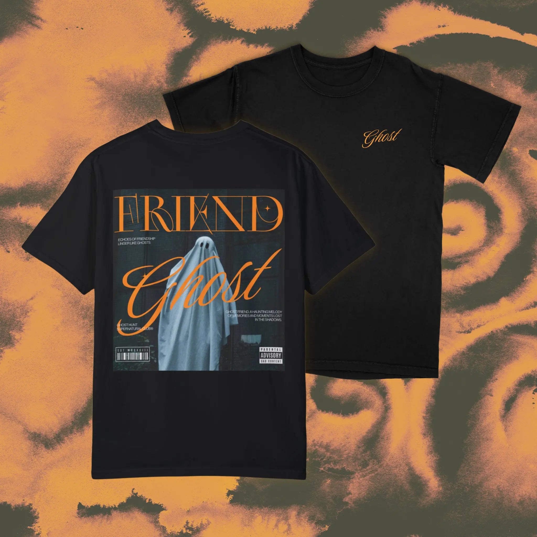 Sad Ghost Vintage Tee Ghost Hunt