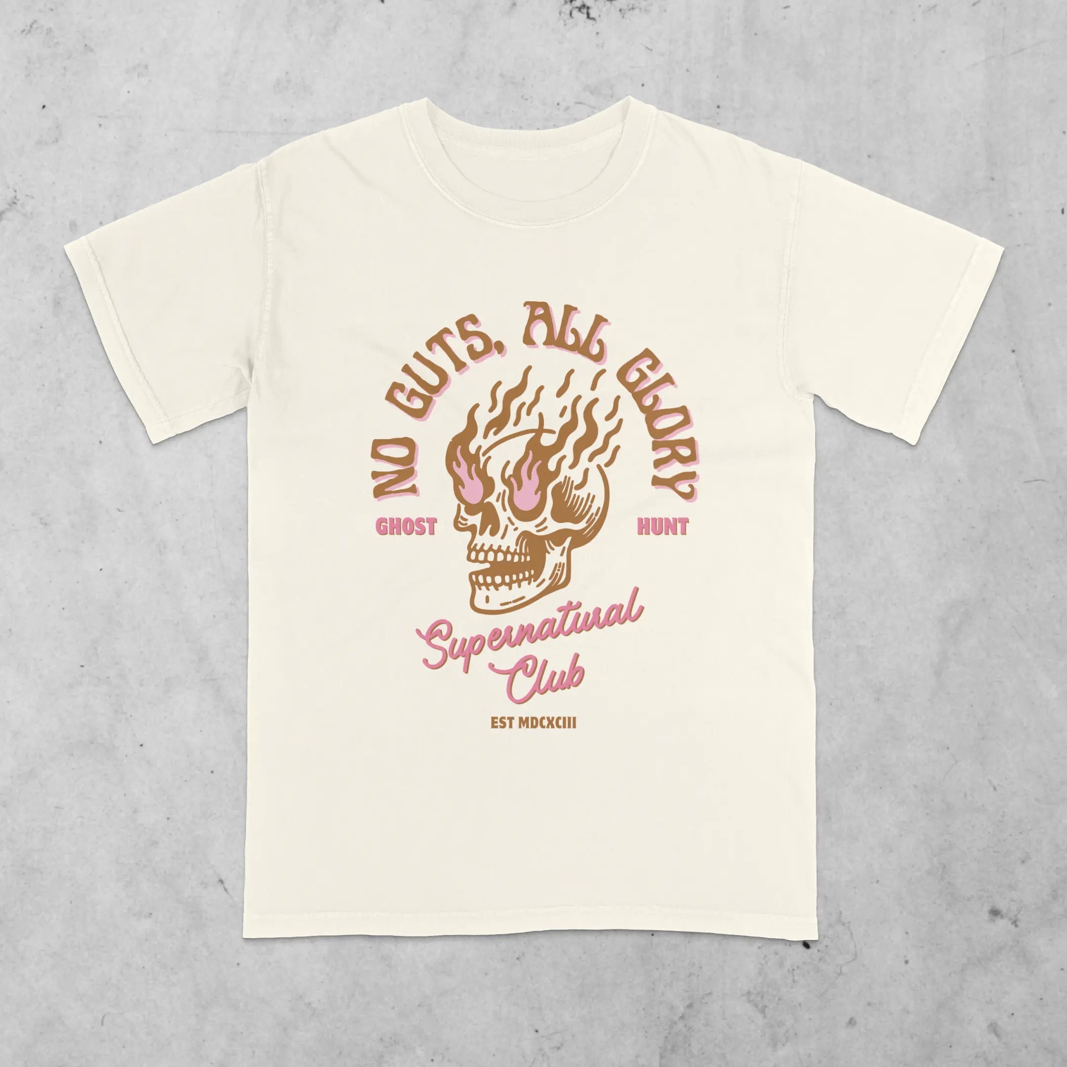 No Guts, All Glory Brown & Pink