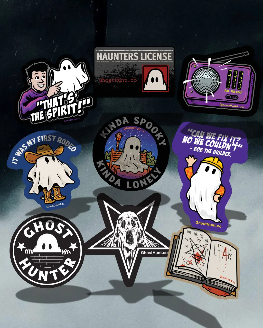 Sticker Bundle Ghost Hunt