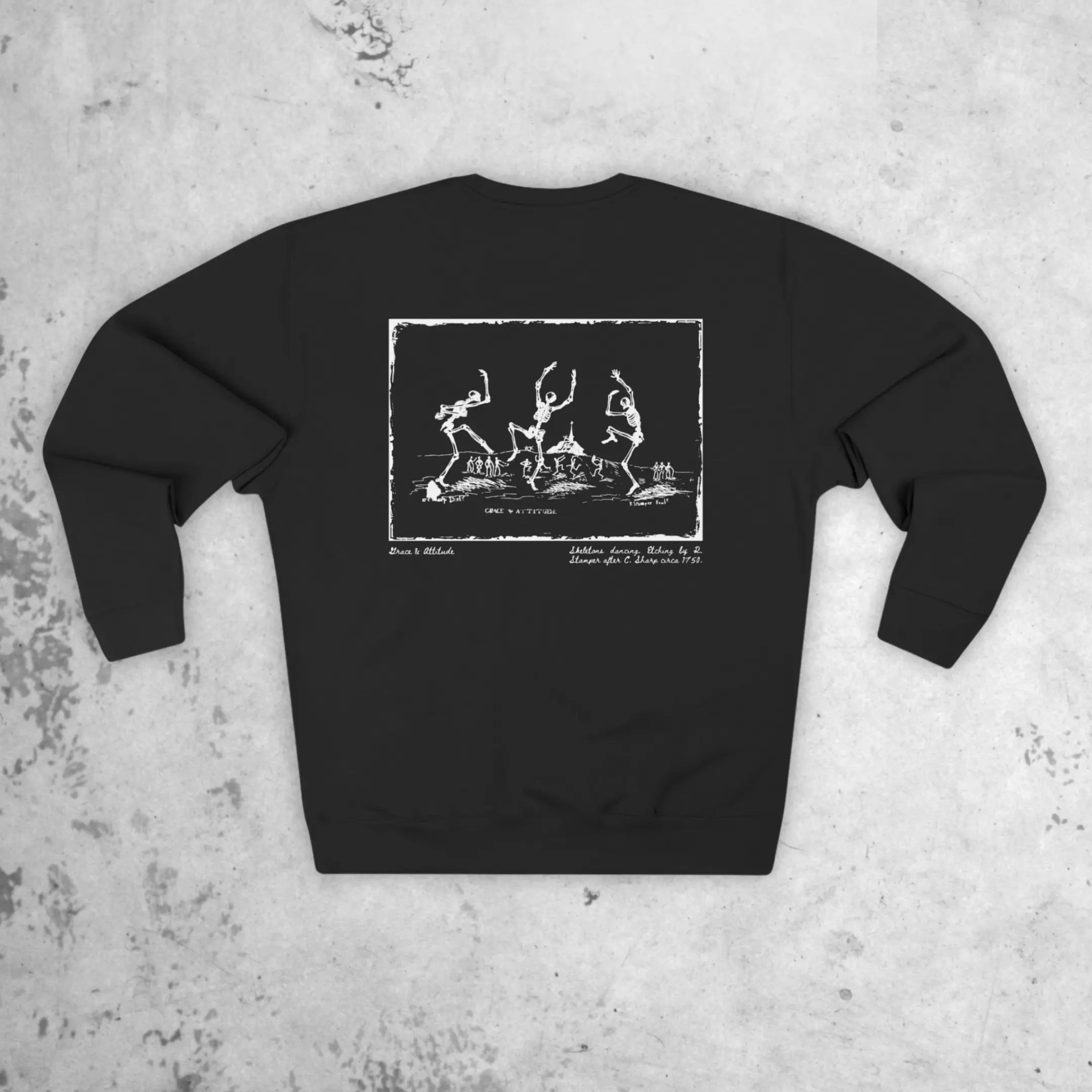 Dancing Skeletons Occultist Sweater Ghost Hunt -