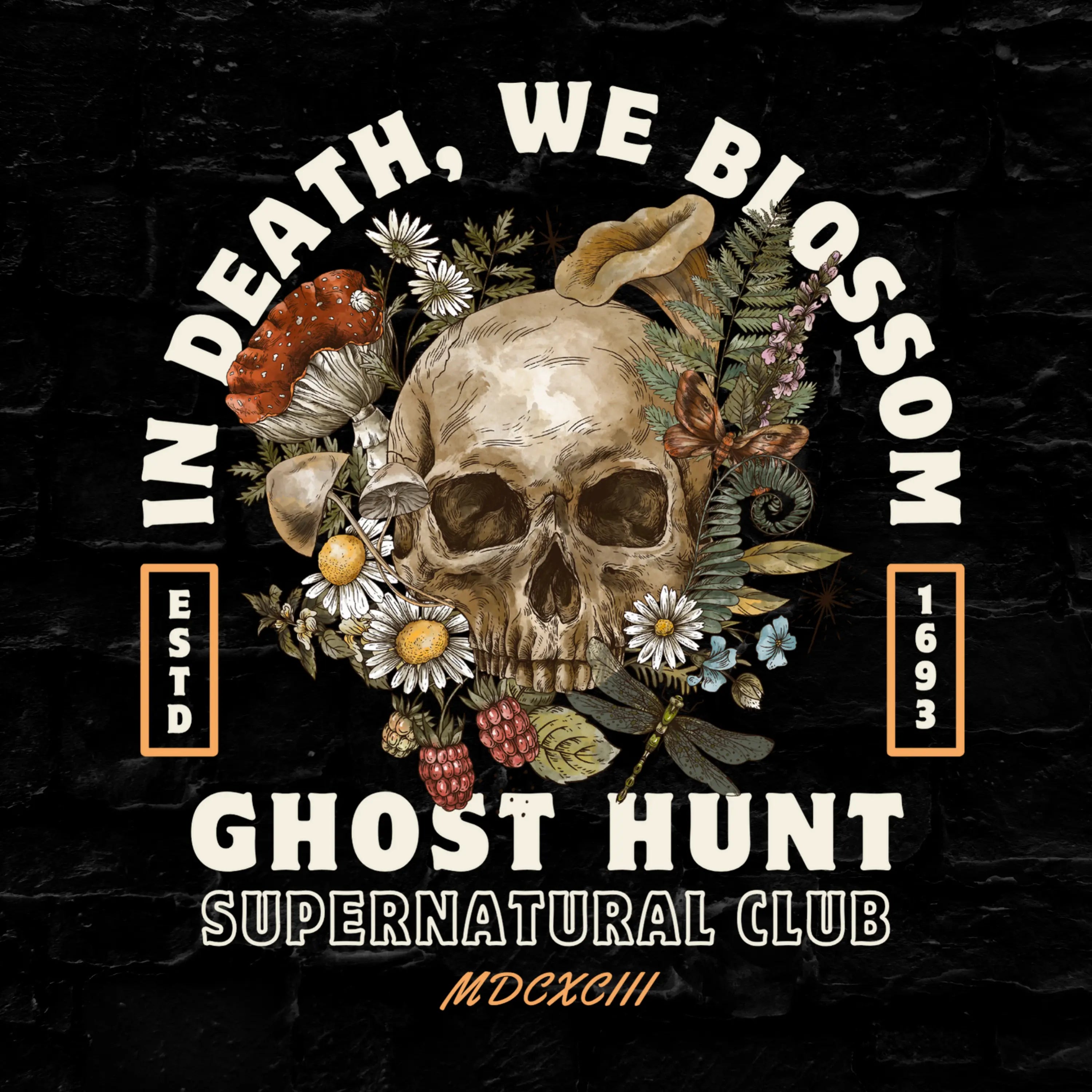 in death we blossomi art mock