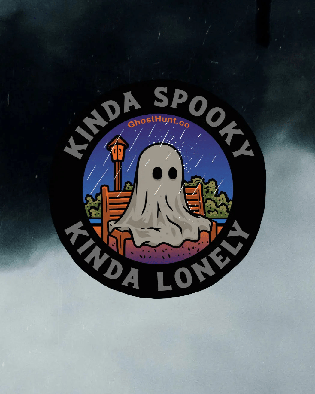 Kinda Spooky Kinda Lonely Vinyl Sticker - Ghost Hunt - Stickers