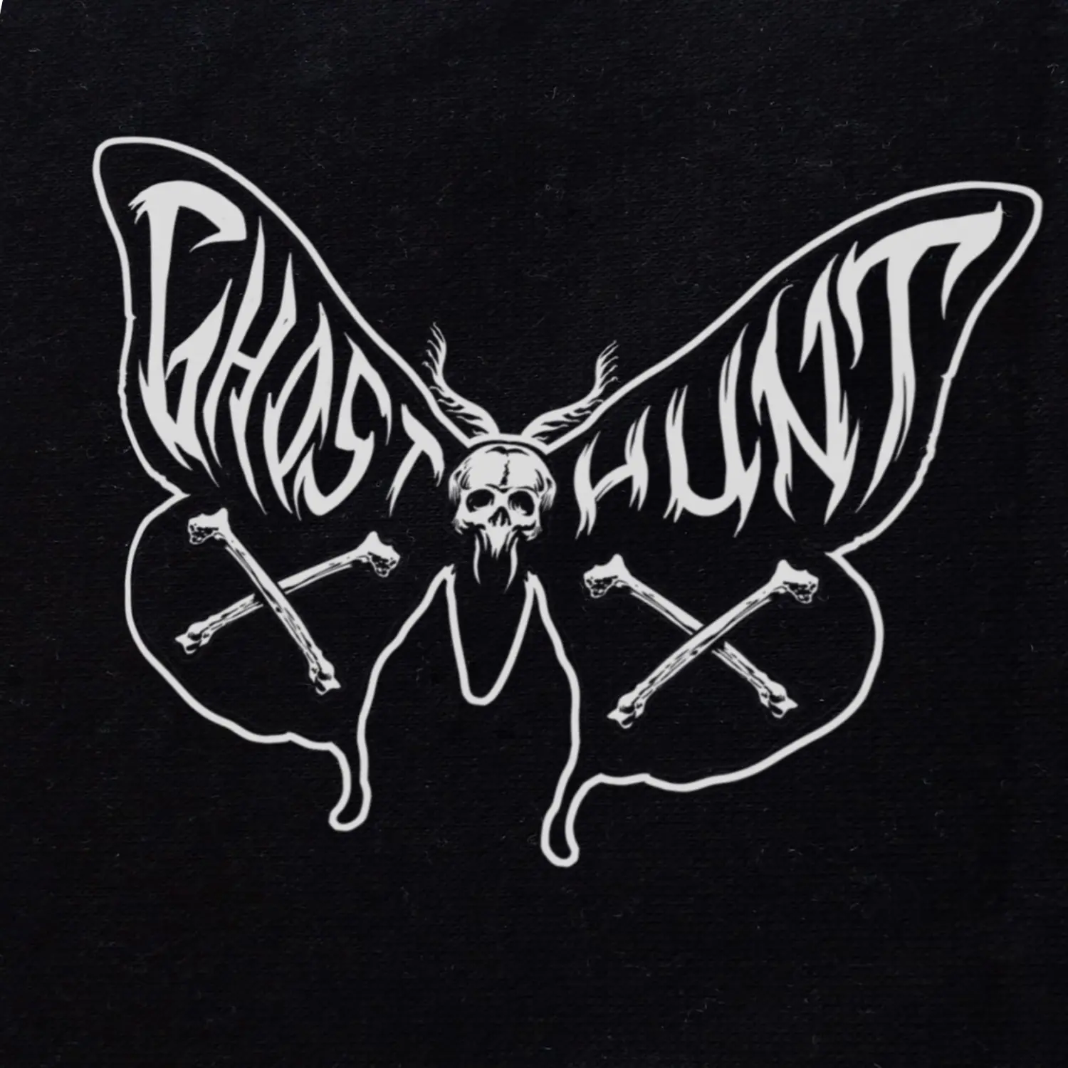 Moth and Bones Fleece Crewneck Ghost Hunt -