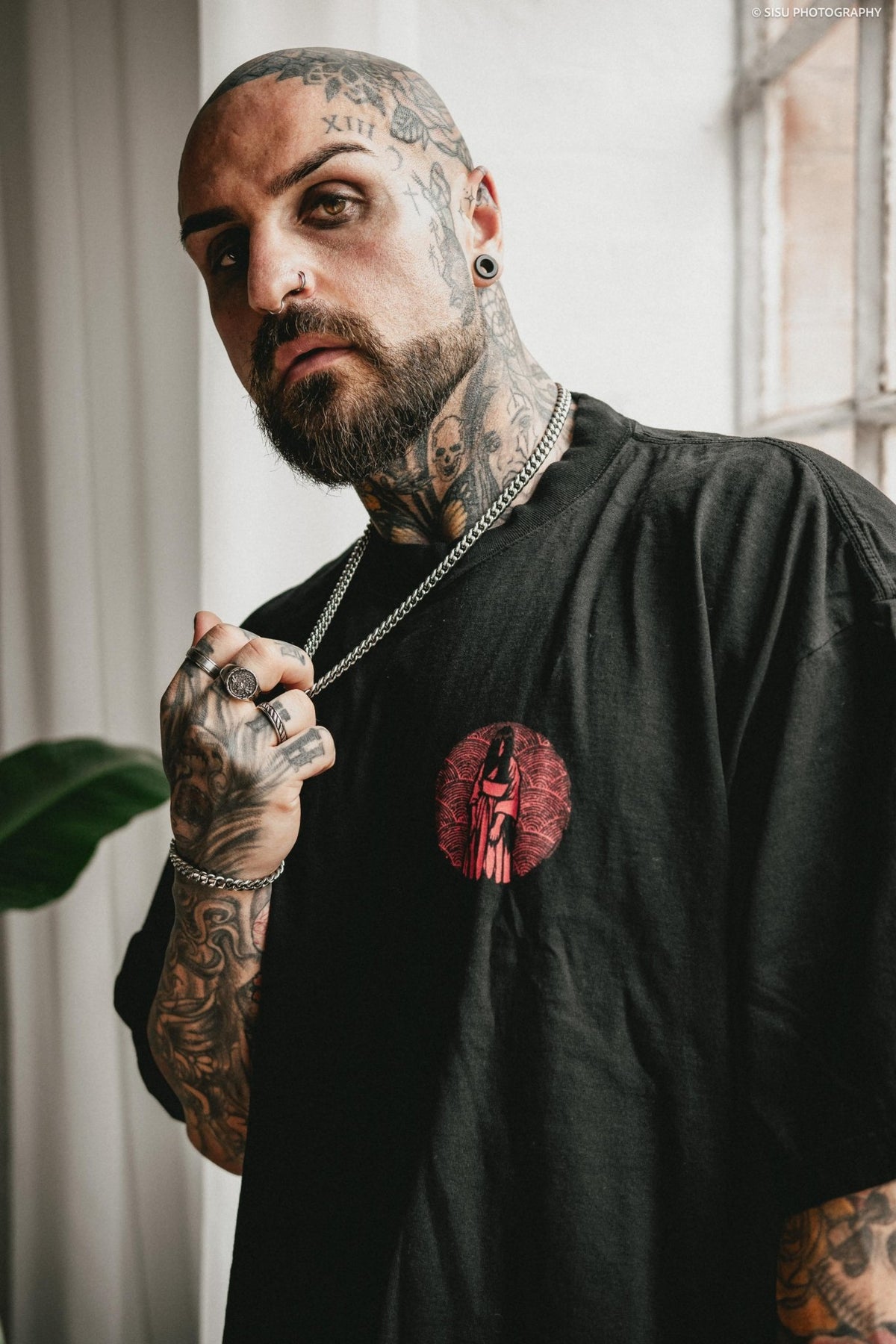 Onryo Garment-Dyed Heavyweight Tee - Ghosthunt - T-Shirt