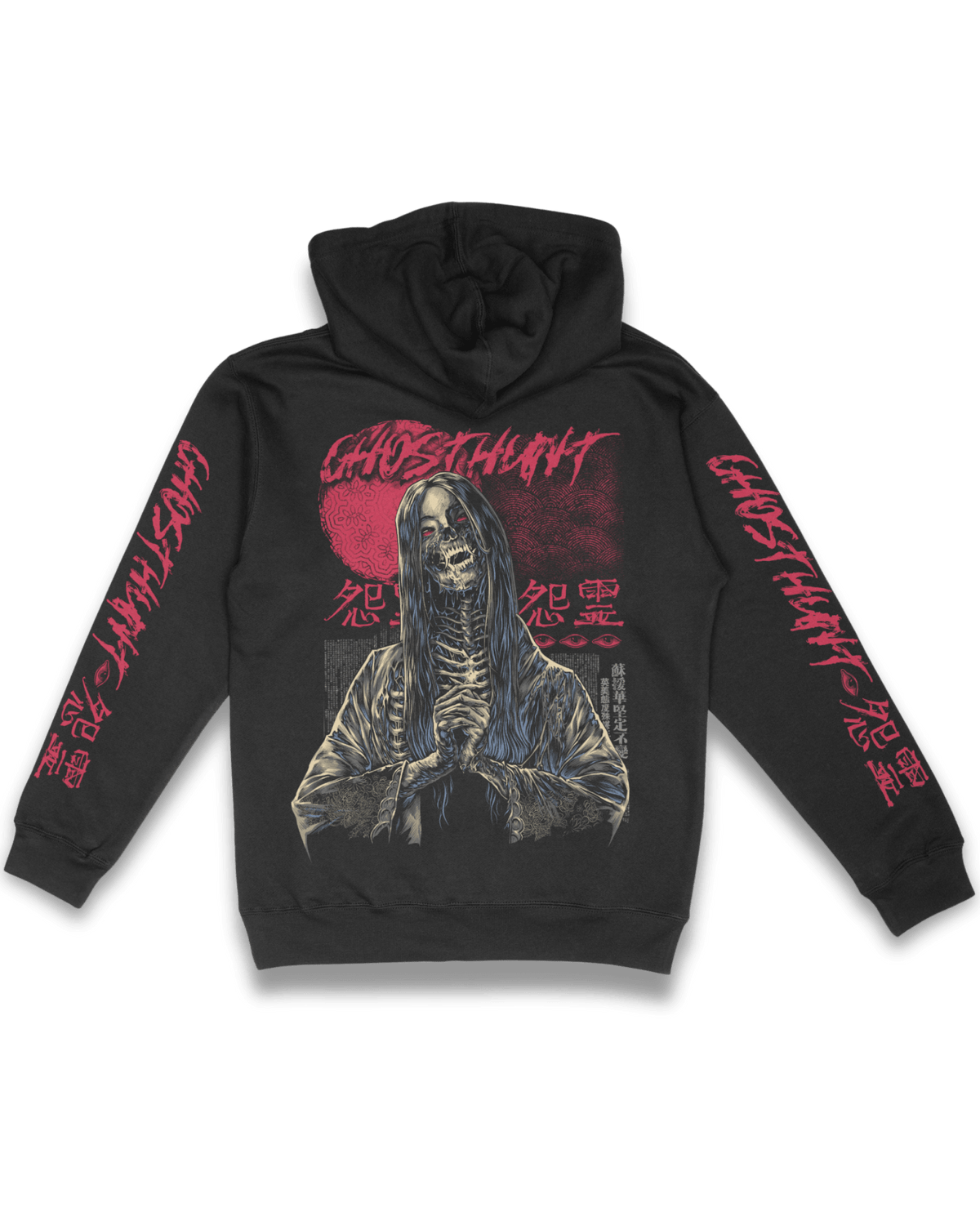 Onryo Horror Heavyweight Hoodie - Ghosthunt - Hoodie