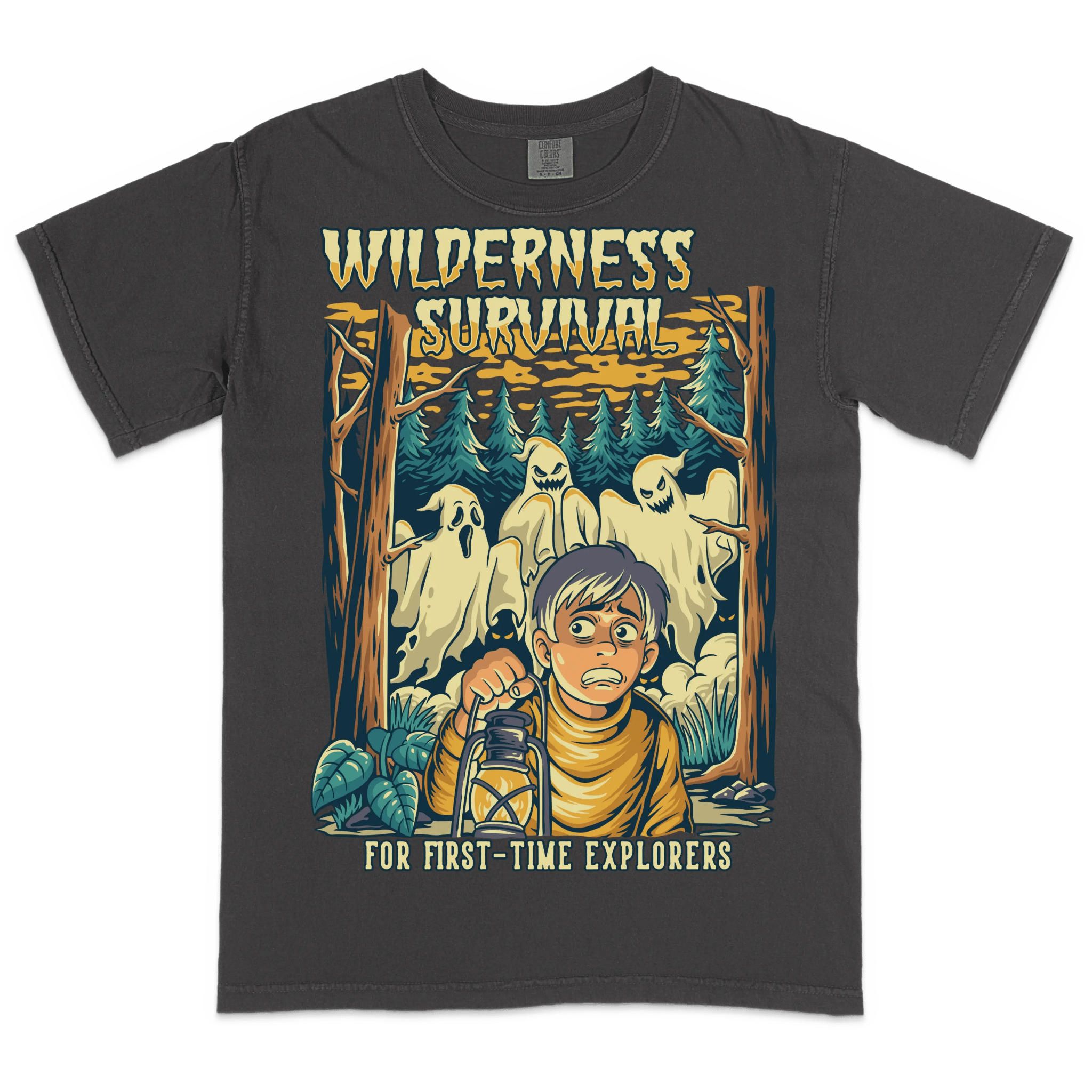 Wilderness Survival Guide T-Shirt - Ghost Hunt - T-Shirt