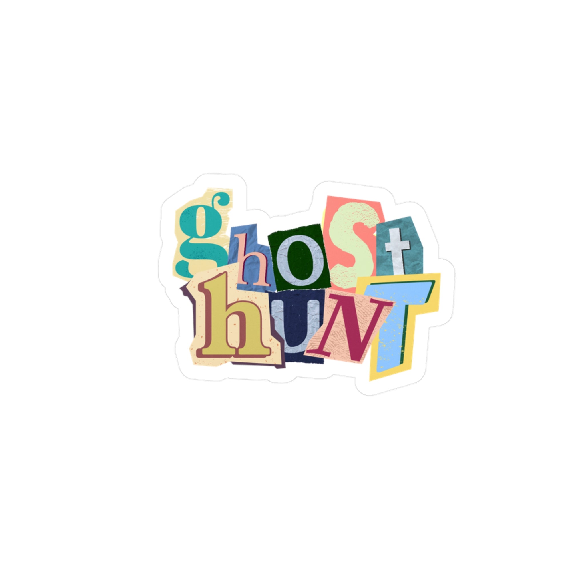 Ghost Hunt Kiss Cut Stickers