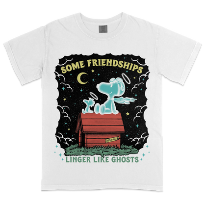 Whimsical Friendship Ghost T-Shirt