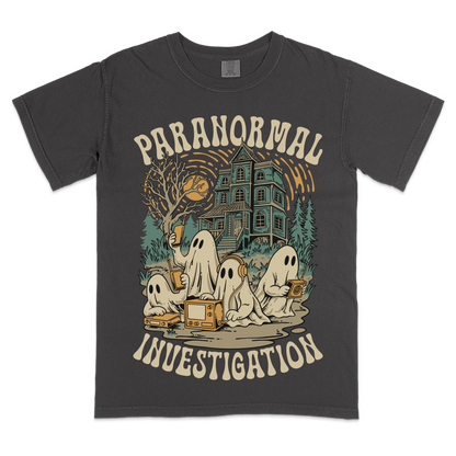 Paranormal Investigation Ghost Vintage Tee