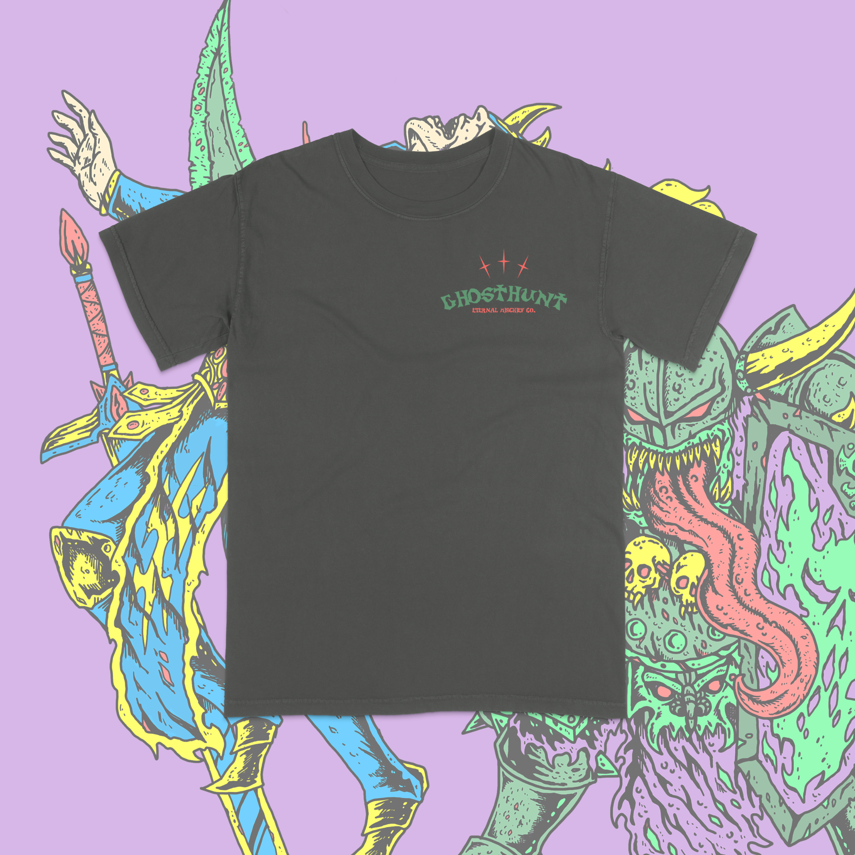 The Goblin Dark Fantasy T-Shirt Ghost Hunt - 