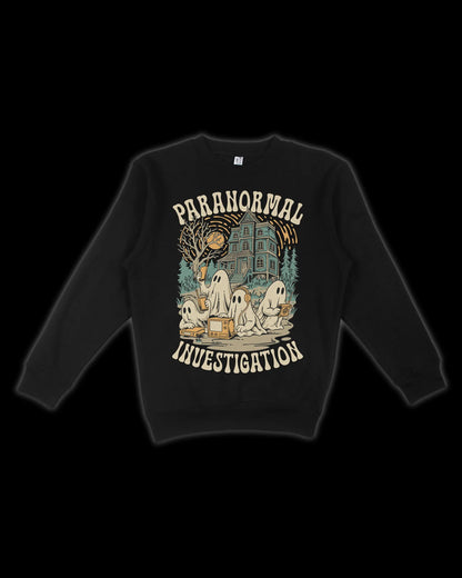 Paranormal Investigation Crewneck Sweater - Ghost Hunt