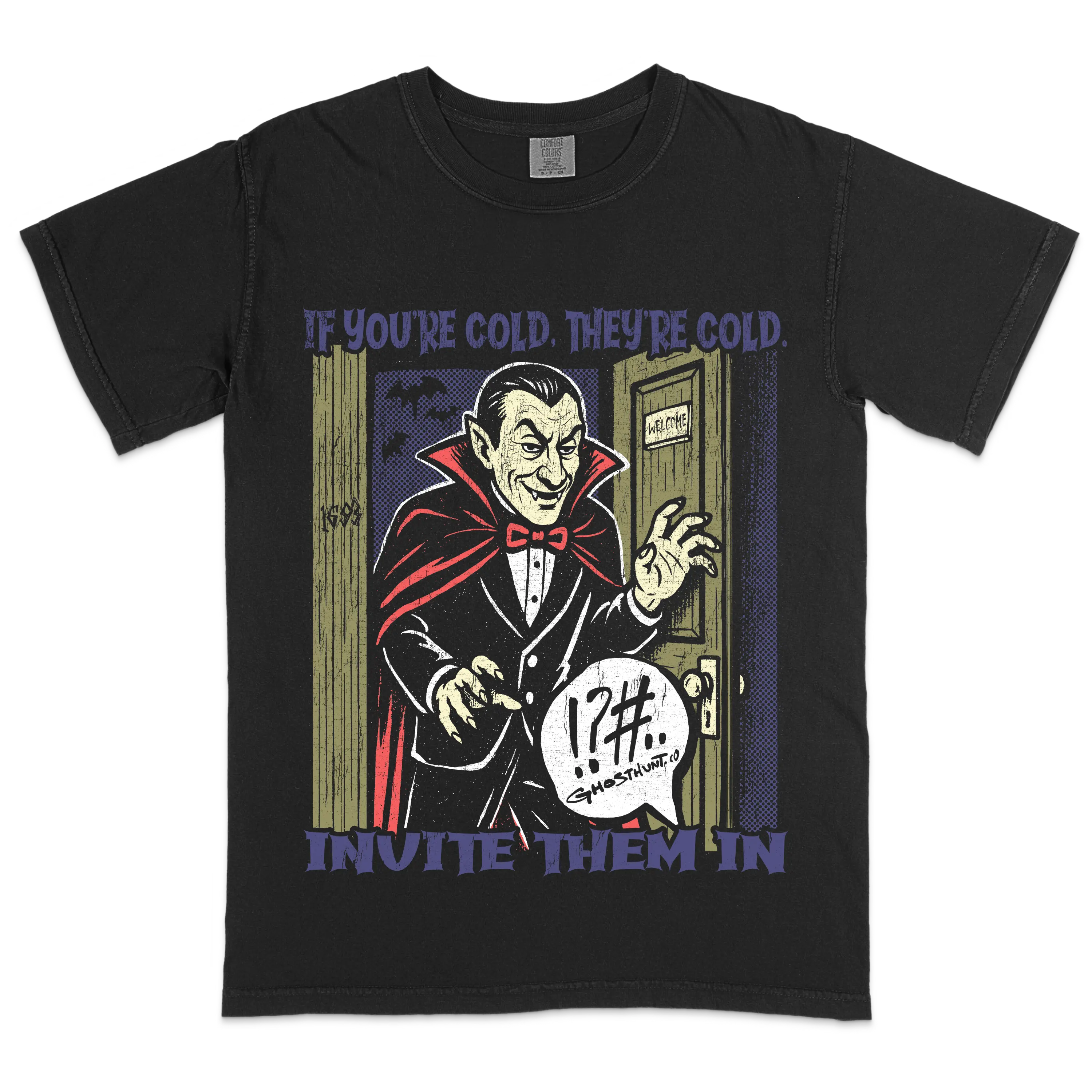 Vampire Retro Comic T-Shirt