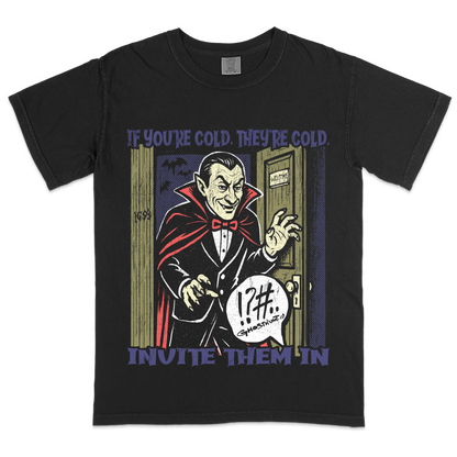 Vampire Retro Comic T-Shirt