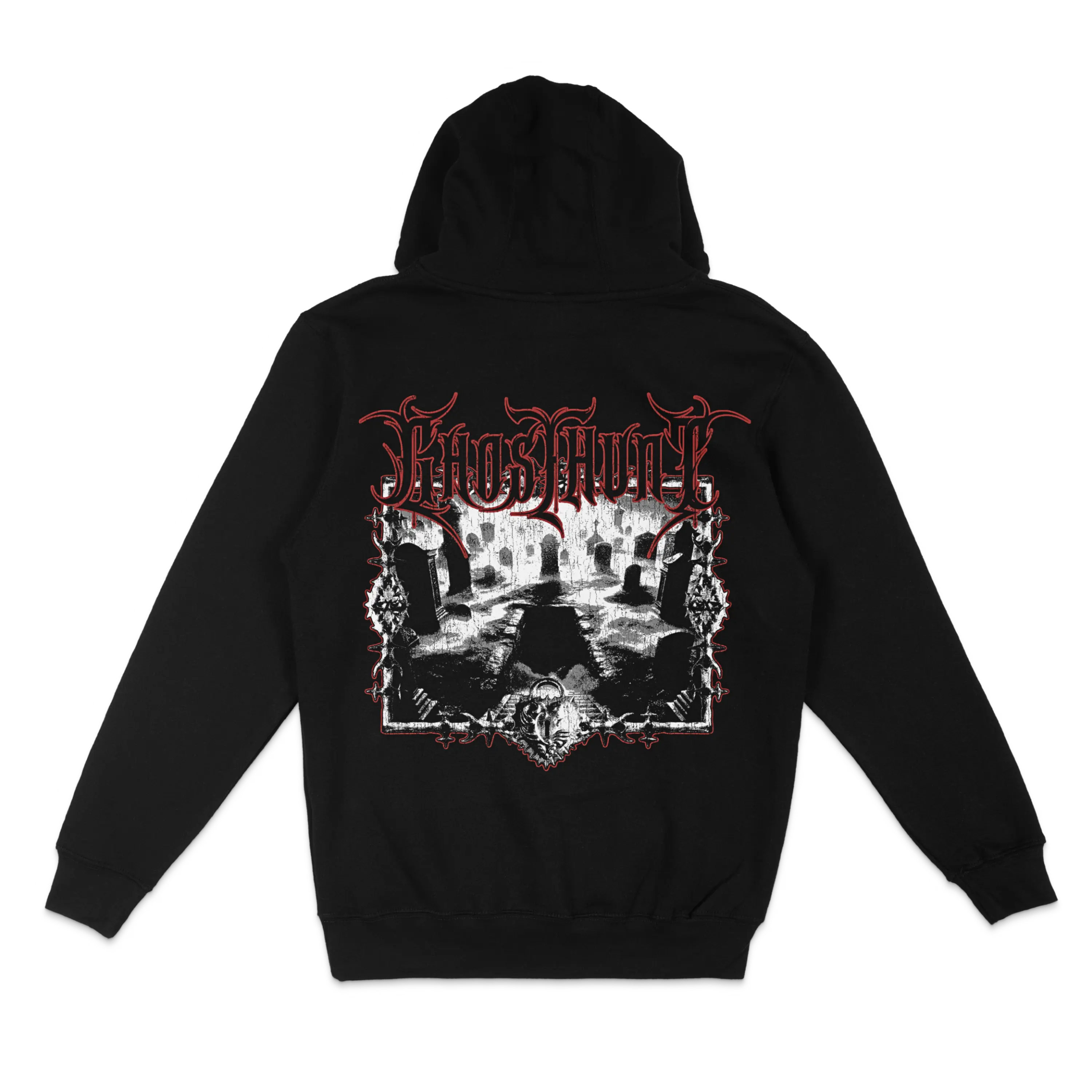 Gothic Cemetary Fleece Hoodie
