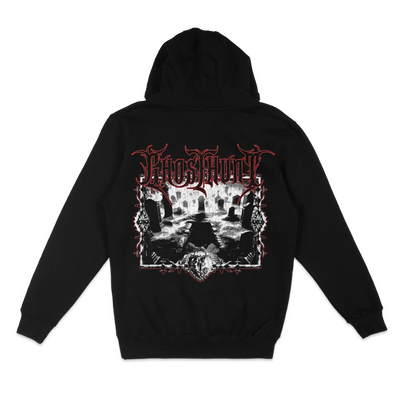 Gothic Cemetary Fleece Hoodie