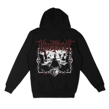 Gothic Cemetary Fleece Hoodie