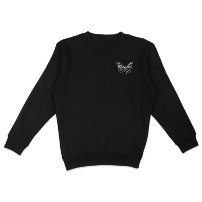 Moth and Bones Fleece Crewneck