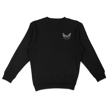 Moth and Bones Fleece Crewneck