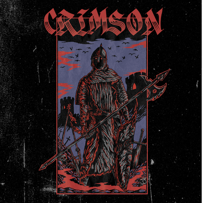 Crimson Court Dark Fantasy T-Shirt Ghost Hunt -     