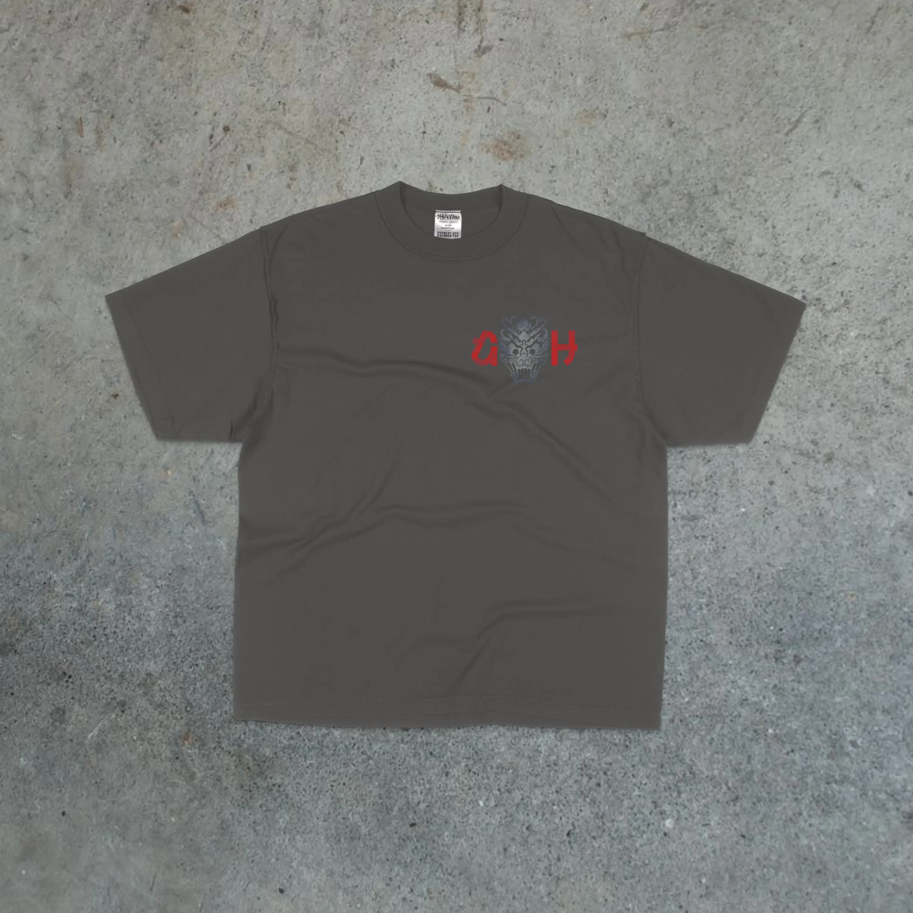 Dokkaebi - Korean Goblin Oversized Tee Ghost Hunt -     