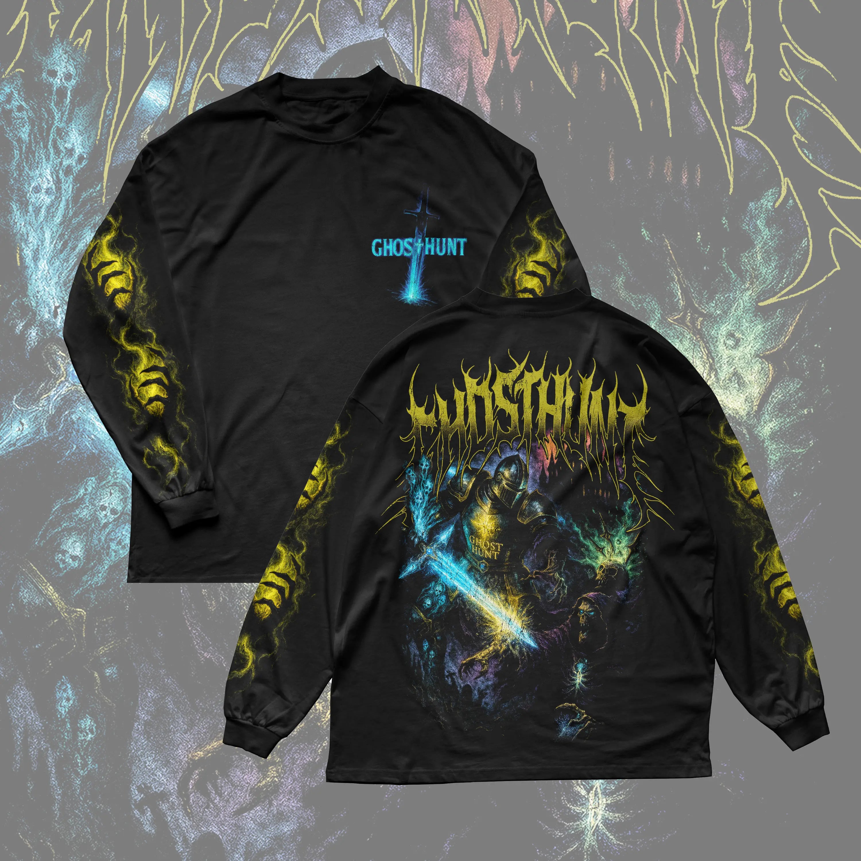 The Paladin Long Sleeve Tee Ghost Hunt - 