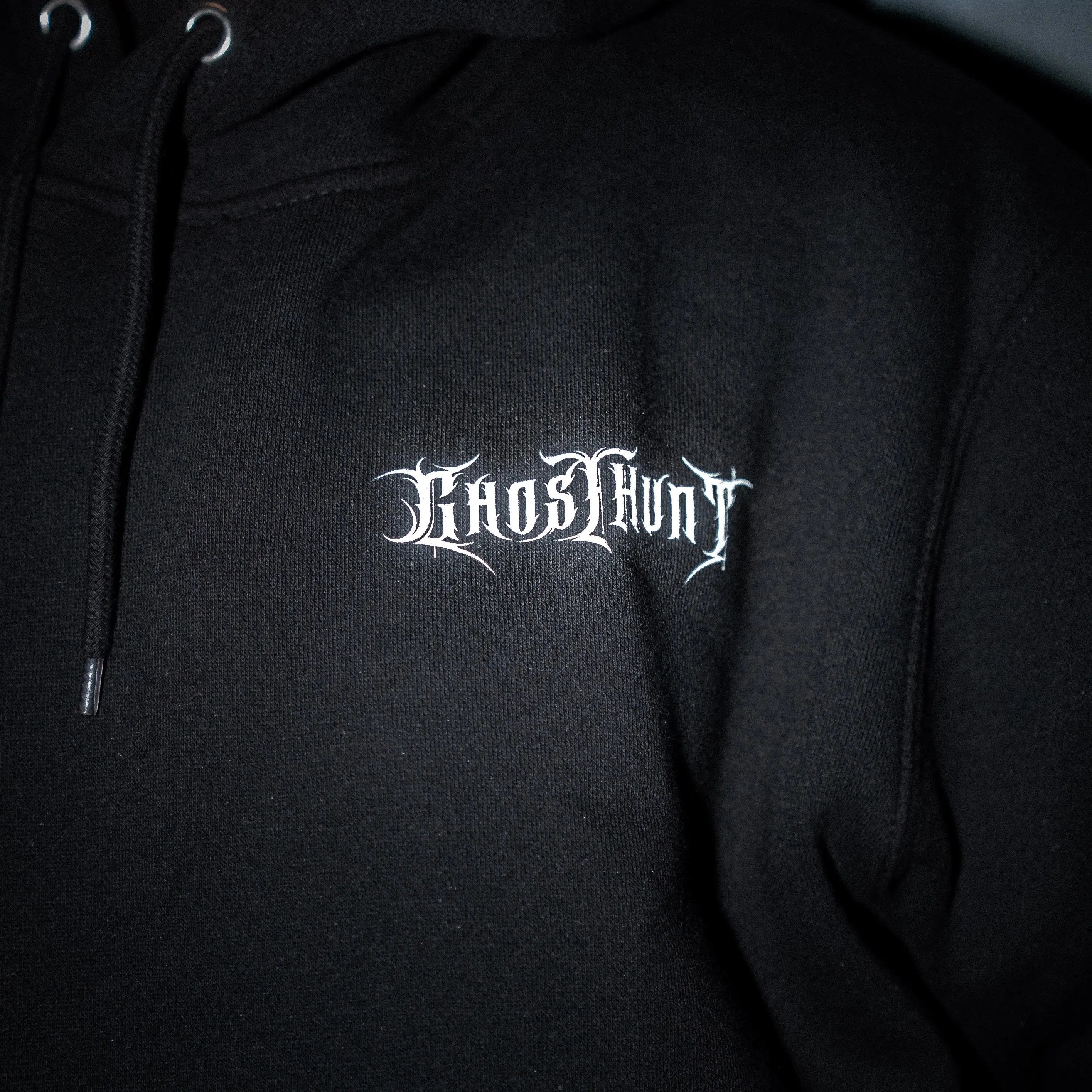 Gothic Cemetary Fleece Hoodie Ghost Hunt -     