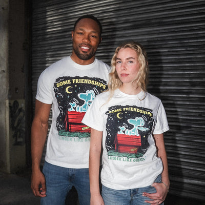 Whimsical Friendship Ghost T-Shirt Ghost Hunt -     