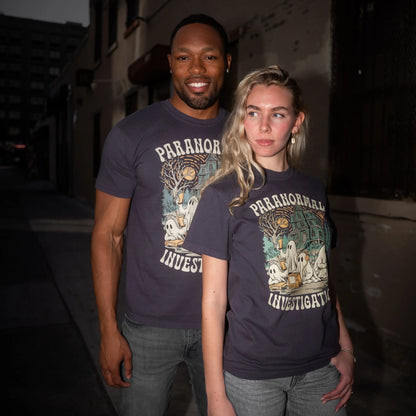 Paranormal Investigation Ghost Vintage Tee Ghost Hunt -     