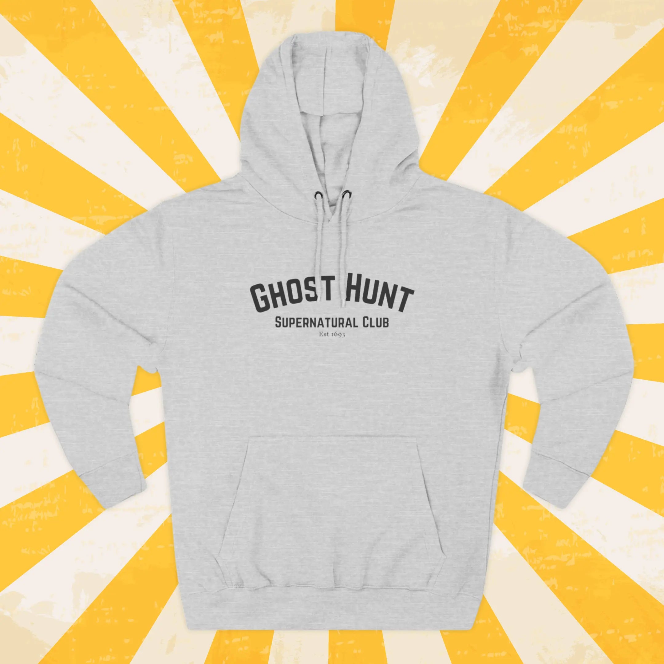 ULTRA-SOFT Ghost Hunt Flagship Hoodie Ghost Hunt -  55.00 Heather Grey / 3XL