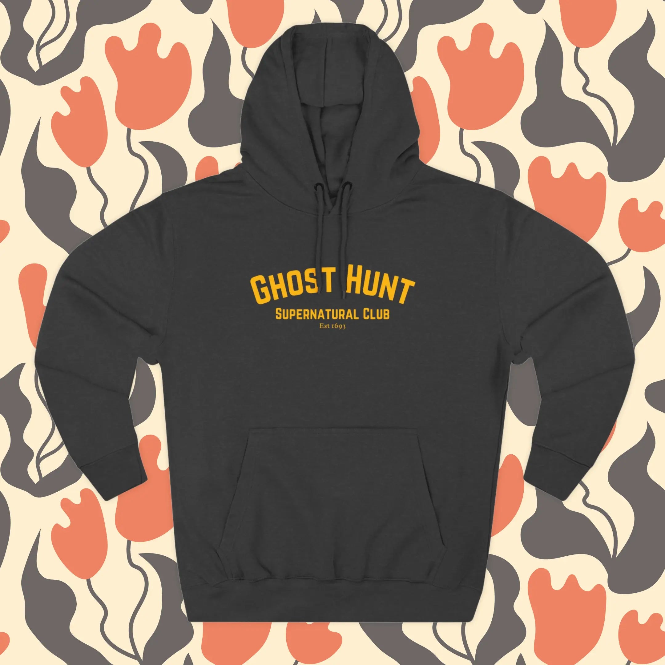 ULTRA-SOFT Ghost Hunt Flagship Hoodie Ghost Hunt -  55.00 Charcoal Heather / 3XL