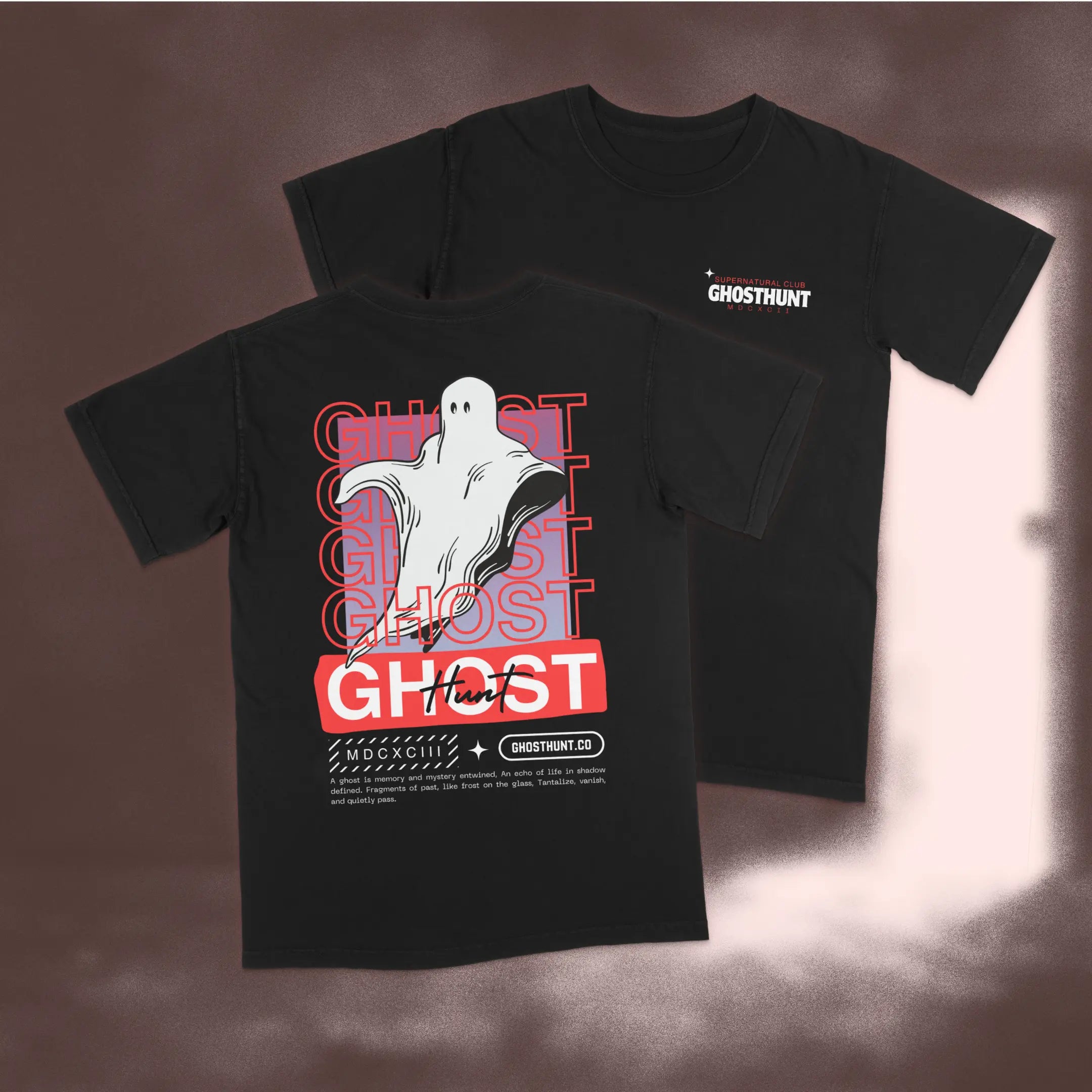 Modern Lore Vintage Tee Ghost Hunt - 