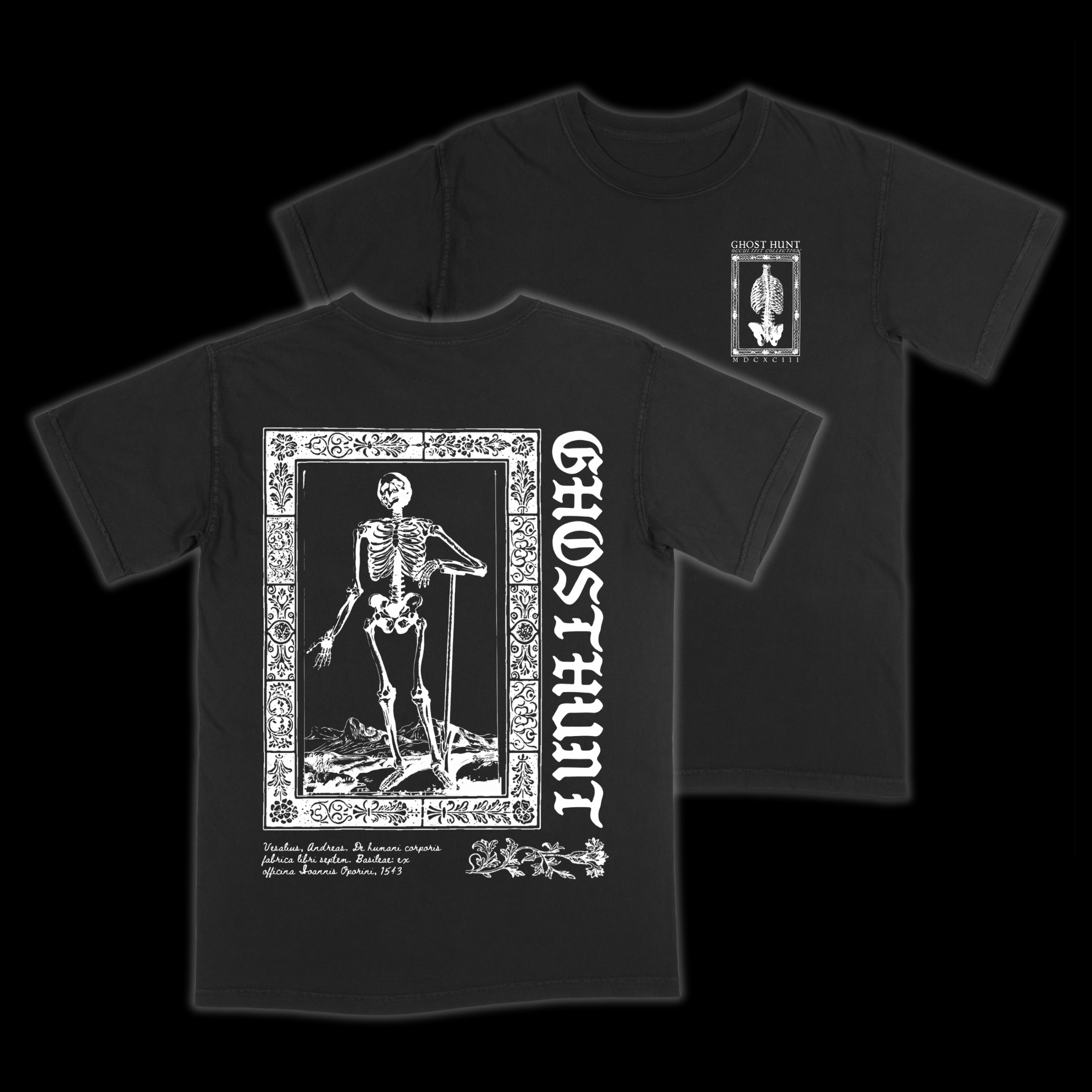 Humani Corporis Vintage Tee Ghost Hunt -     