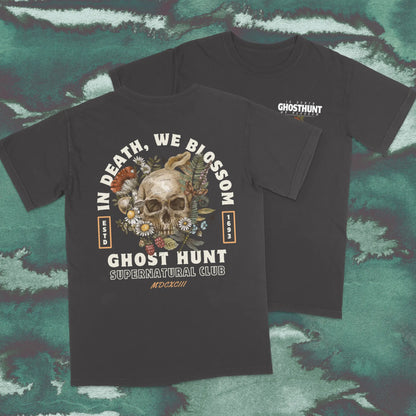In Death, We Blossom Vintage TeeGhost Hunt