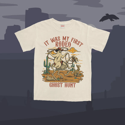 Ghost Cowboy Vintage Tee Ghost Hunt - 