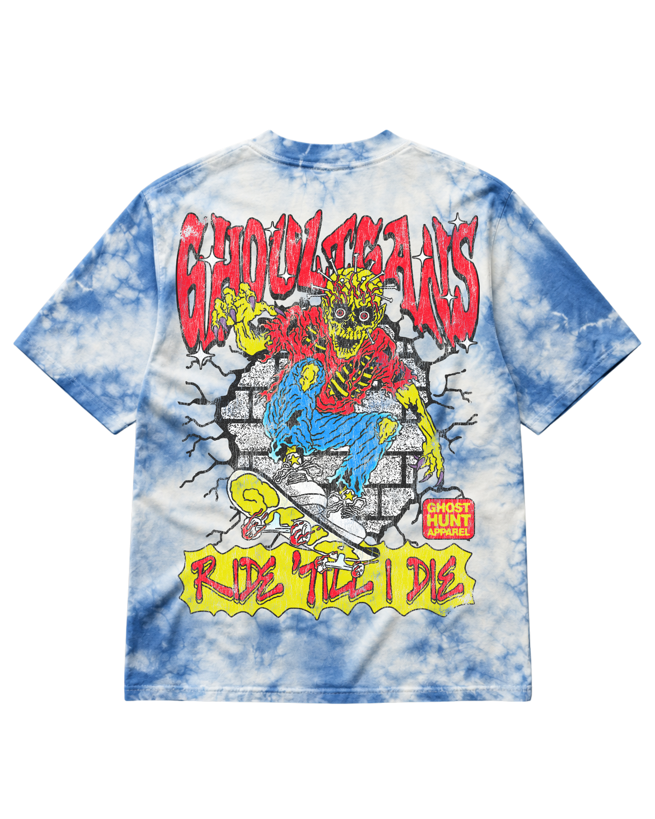 Ghouligans Skateboard Tee Ghost Hunt -     