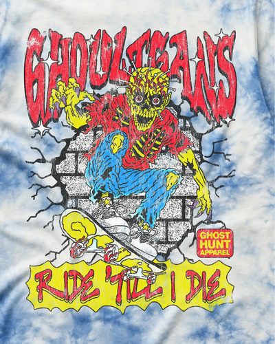 Ghouligans Skateboard Tee Ghost Hunt -     