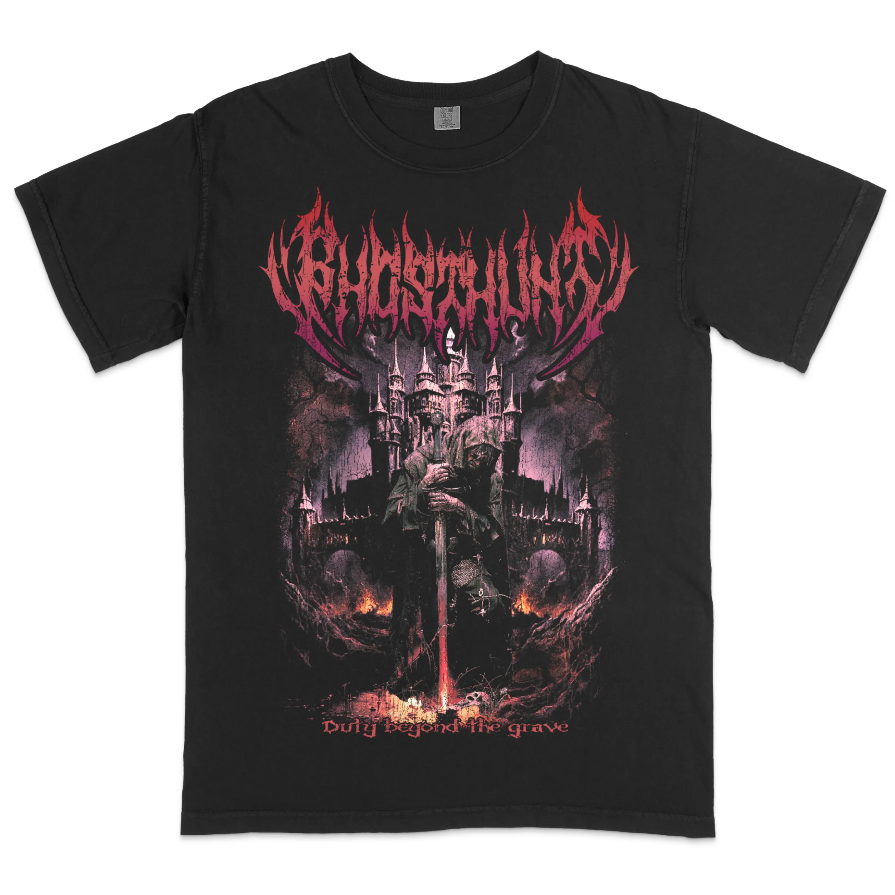 Fallen Knight Dark Fantasy T-Shirt