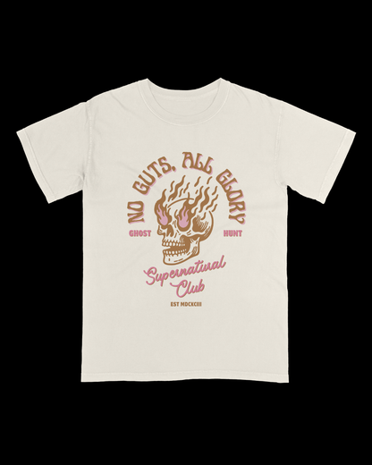 No Guts All Glory Vintage Tee Ghost Hunt -     