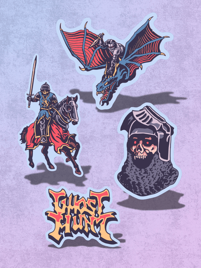 Dark Fantasty Sticker Pack - Ghosthunt - Stickers