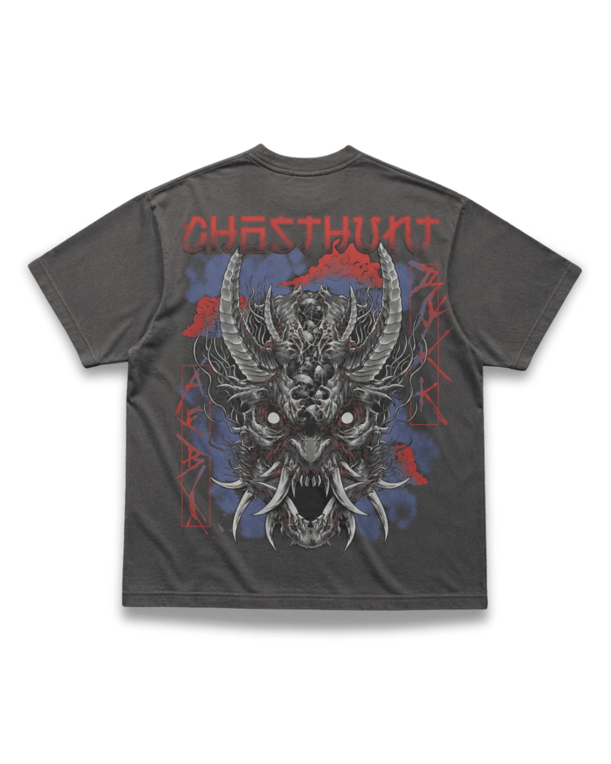 Dokkaebi Garment-Dyed Heavyweight Tee - Ghosthunt - T-Shirt