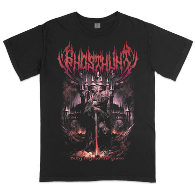 Fallen Knight Dark Fantasy T-Shirt - Ghost Hunt - T-Shirt