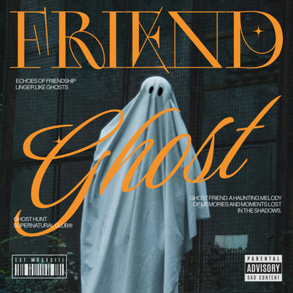 ghost firend art mock