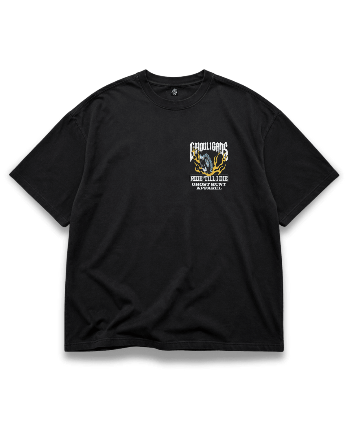 Ghouligans 80's Revival Biker Tee - Ghosthunt - T-Shirt