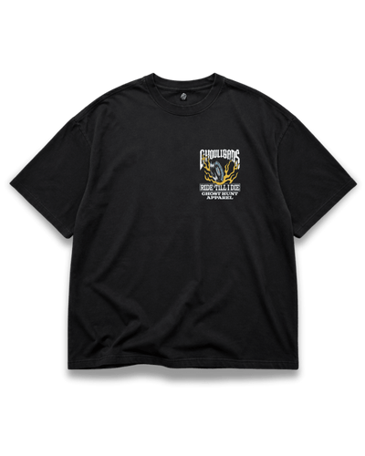 Ghouligans 80's Revival Biker Tee - Ghosthunt - T-Shirt